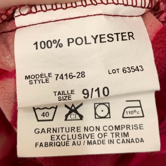 Reitmans Sundress Womens 8 Pink Floral Hawaiian Tropical Cruise Vacation Vtg Y2K - Picture 9 of 9